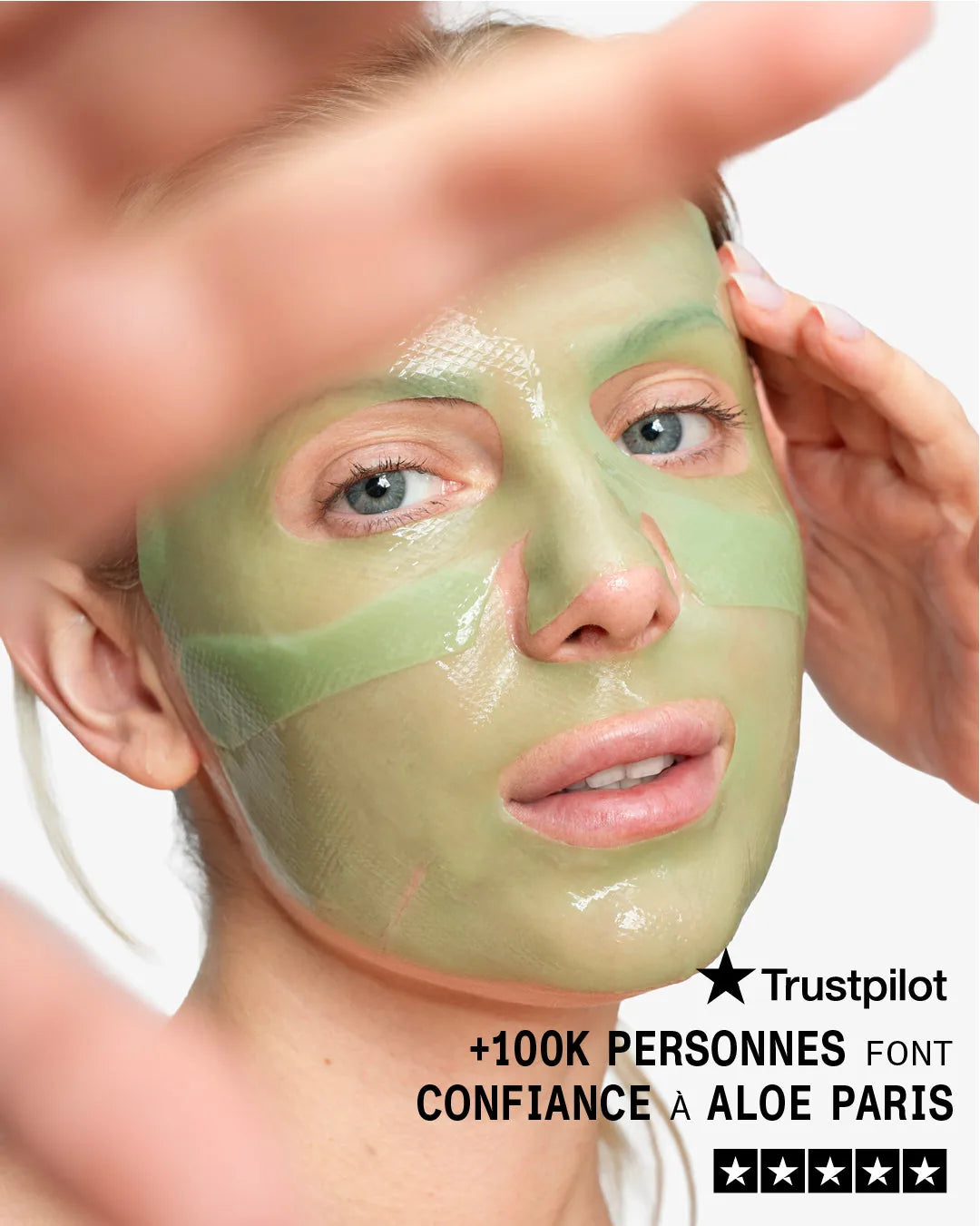 Aloe Paris Hydrating hydrogel face mask 28g