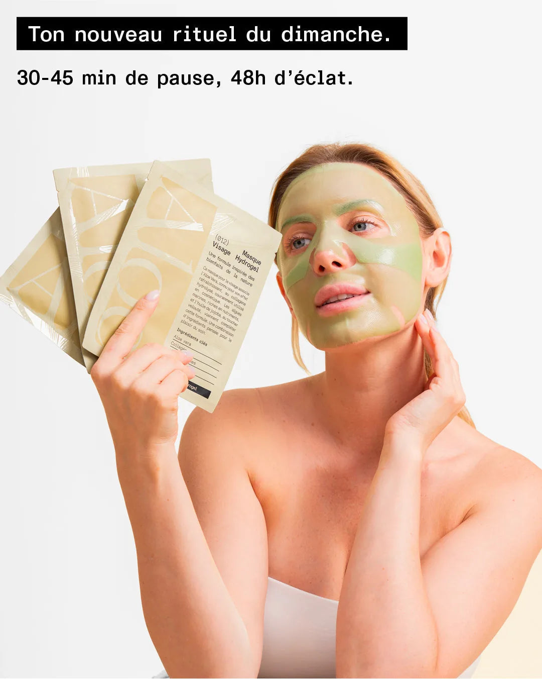 Aloe Paris Hydrating hydrogel face mask 28g