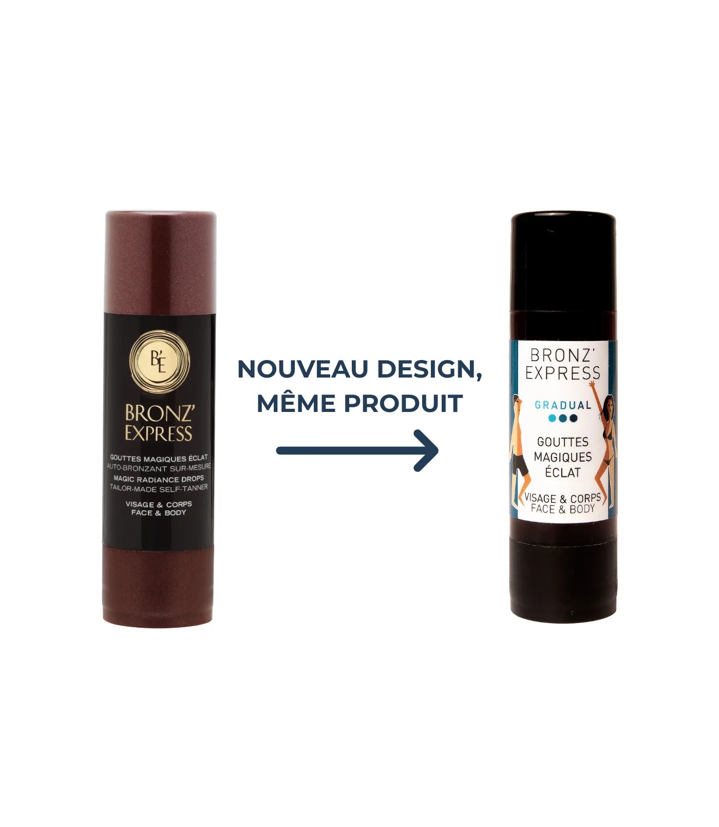 Bronz'express Gouttes Magiques Éclat 30ml