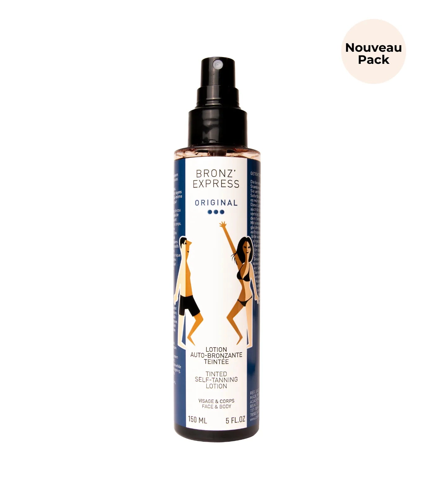 Bronz'express Lotion Autobronzante non teintée 150ml