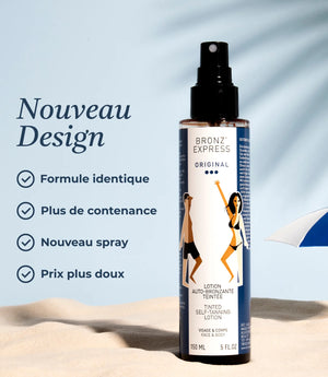 Bronz'express Lotion Autobronzante non teintée 150ml