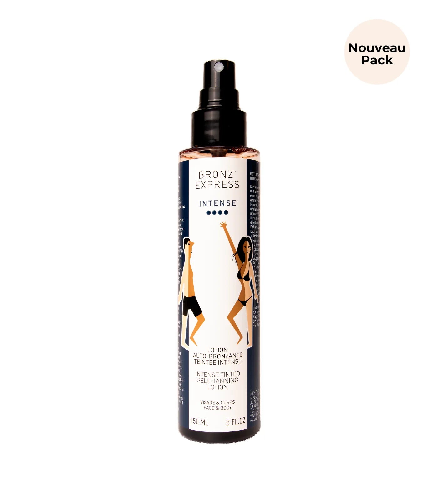 Bronz'express Lotion Autobronzante Teintée Intense 150ml