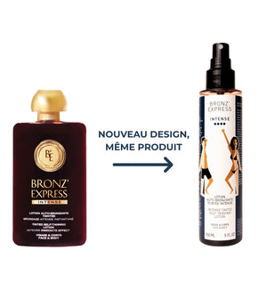 Bronz'express Lotion Autobronzante Teintée Intense 150ml