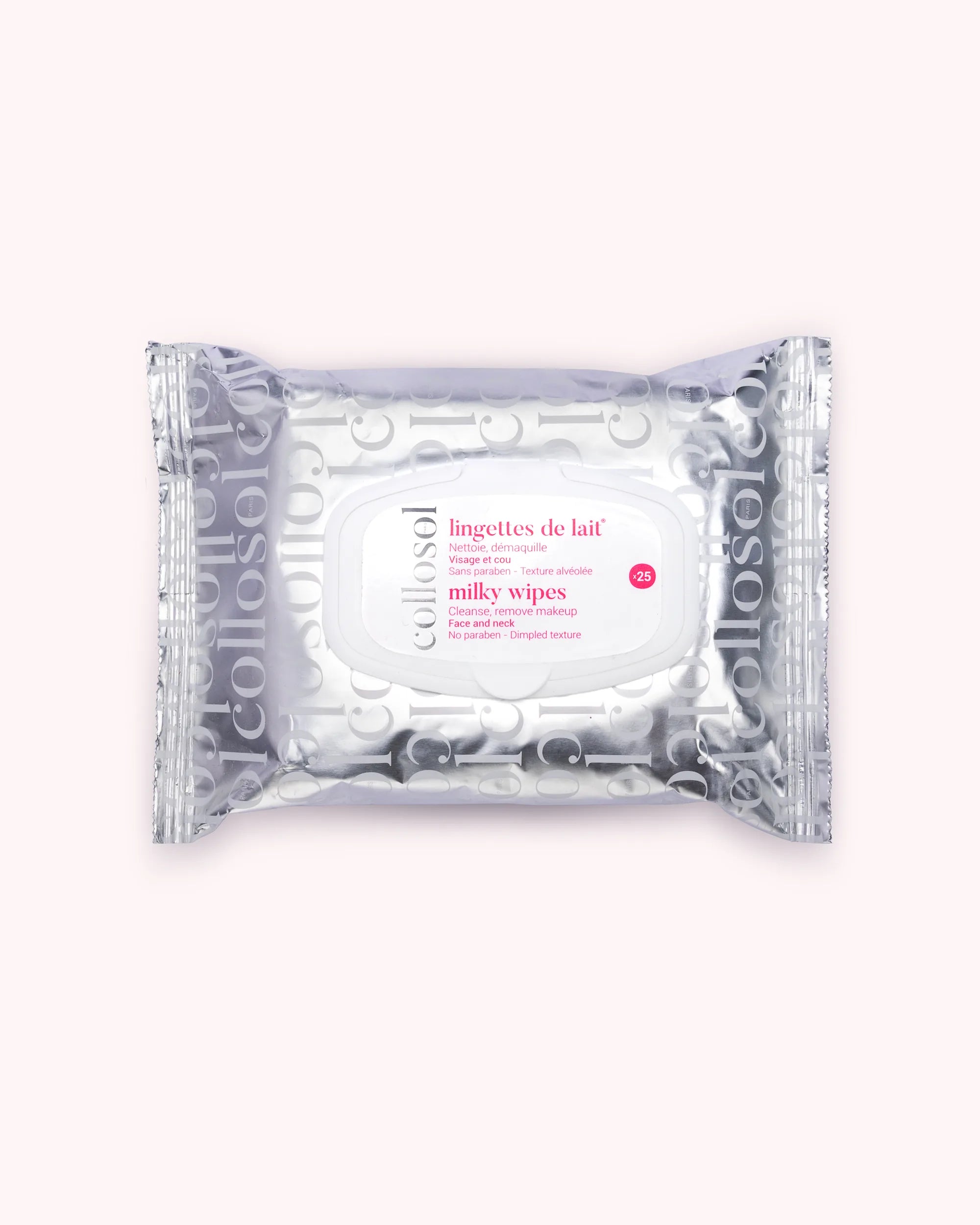 Collosol Paris LINGETTES DE LAIT 25 unités