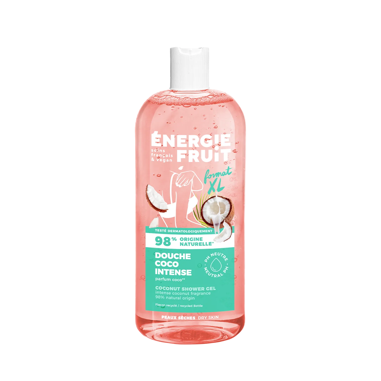 Energie Fruit GEL DOUCHE FORMAT FAMILIAL - PARFUM COCO 500ml