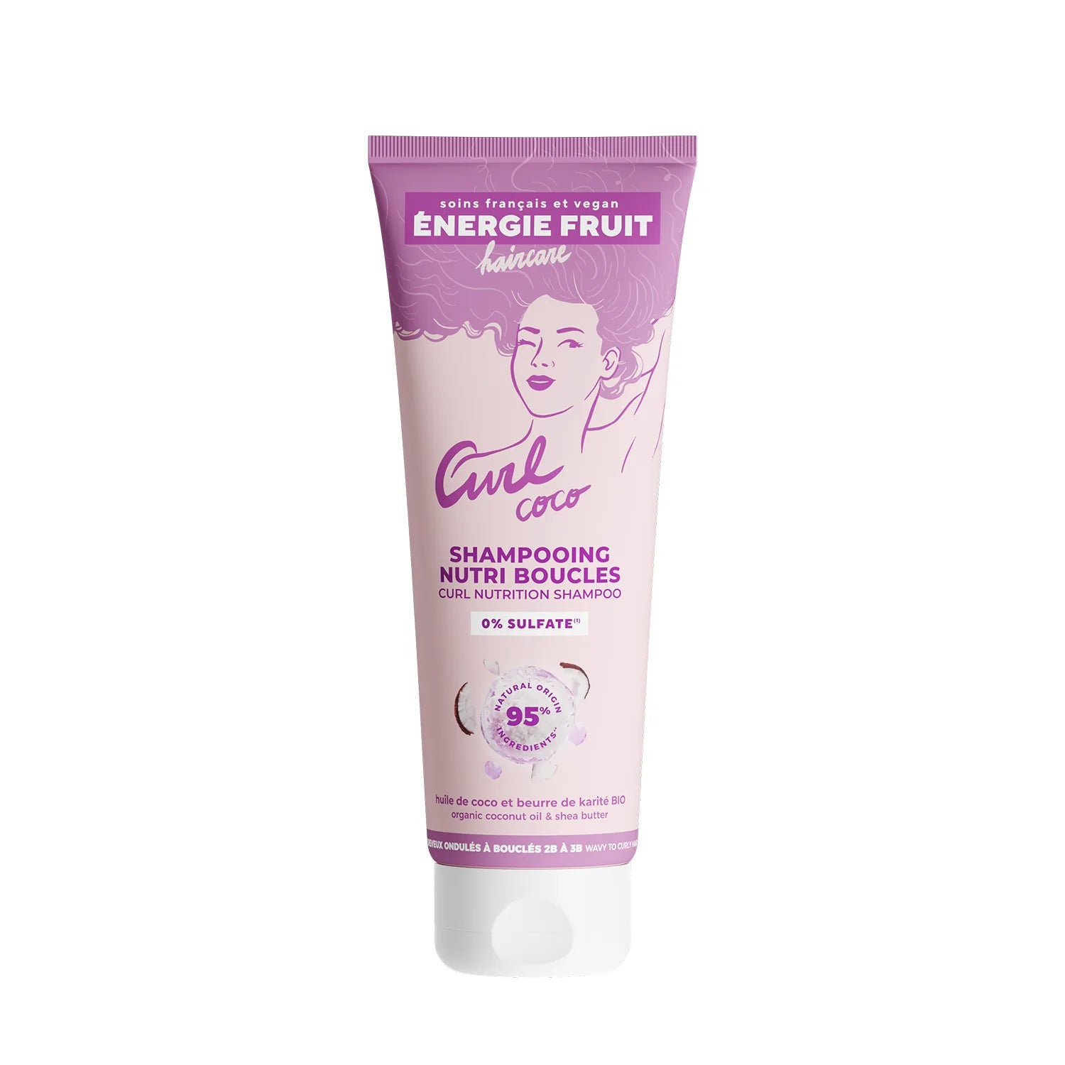 Energie Fruit Nourishing Curl Shampoo - Sulfate-Free 250ml