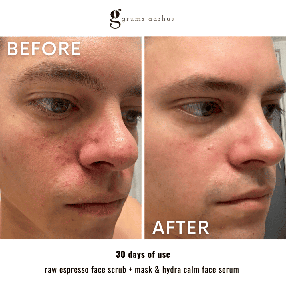 Grums Aarhus Raw espresso face scrub + mask 80ml