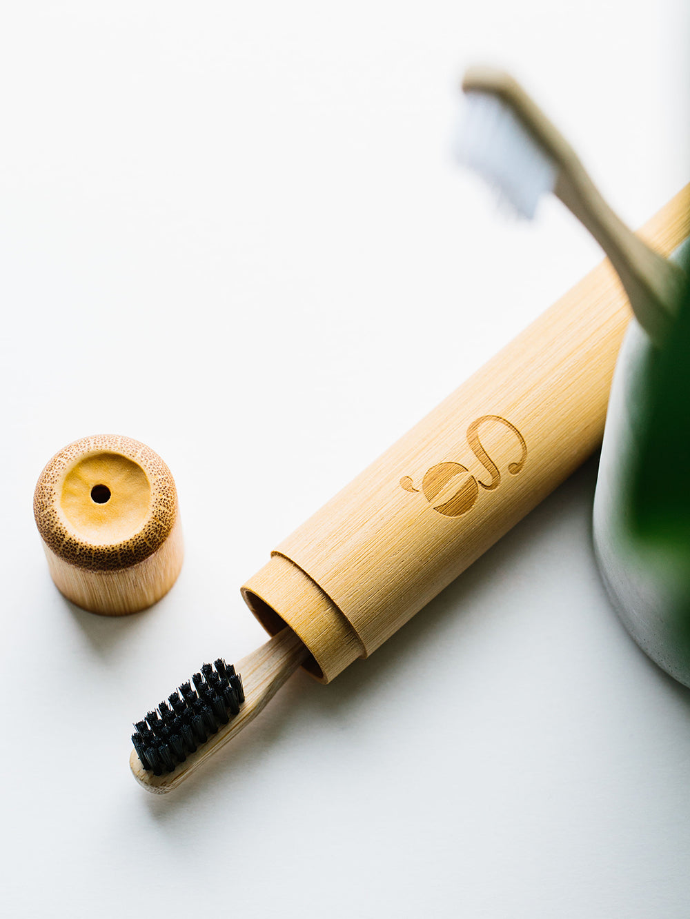 Grums Aarhus Bamboo toothbrush case