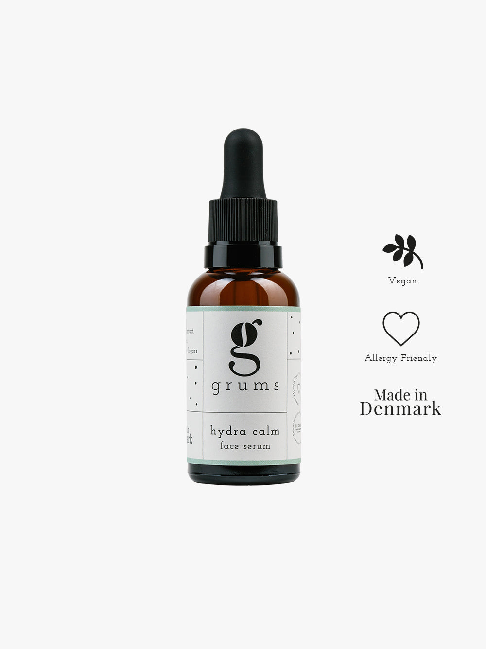 Grums Aarhus Hydra calm face serum 30ml