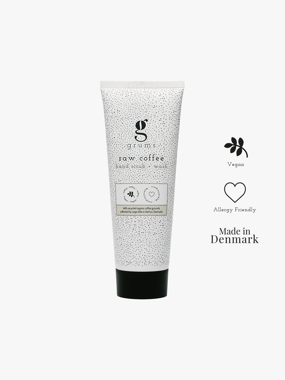 Grums Aarhus Raw coffee hand scrub + wash 120ml