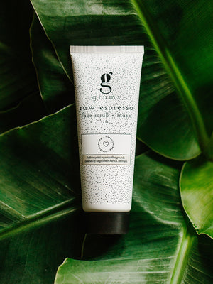 Grums Aarhus Raw espresso face scrub + mask 80ml
