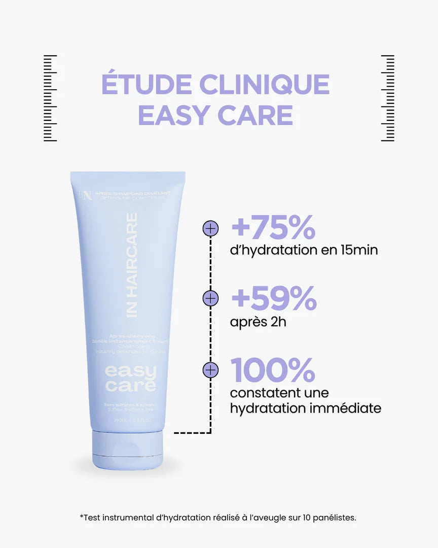 In Haircare Conditioner: Easy care moisturizes and detangles instantly
