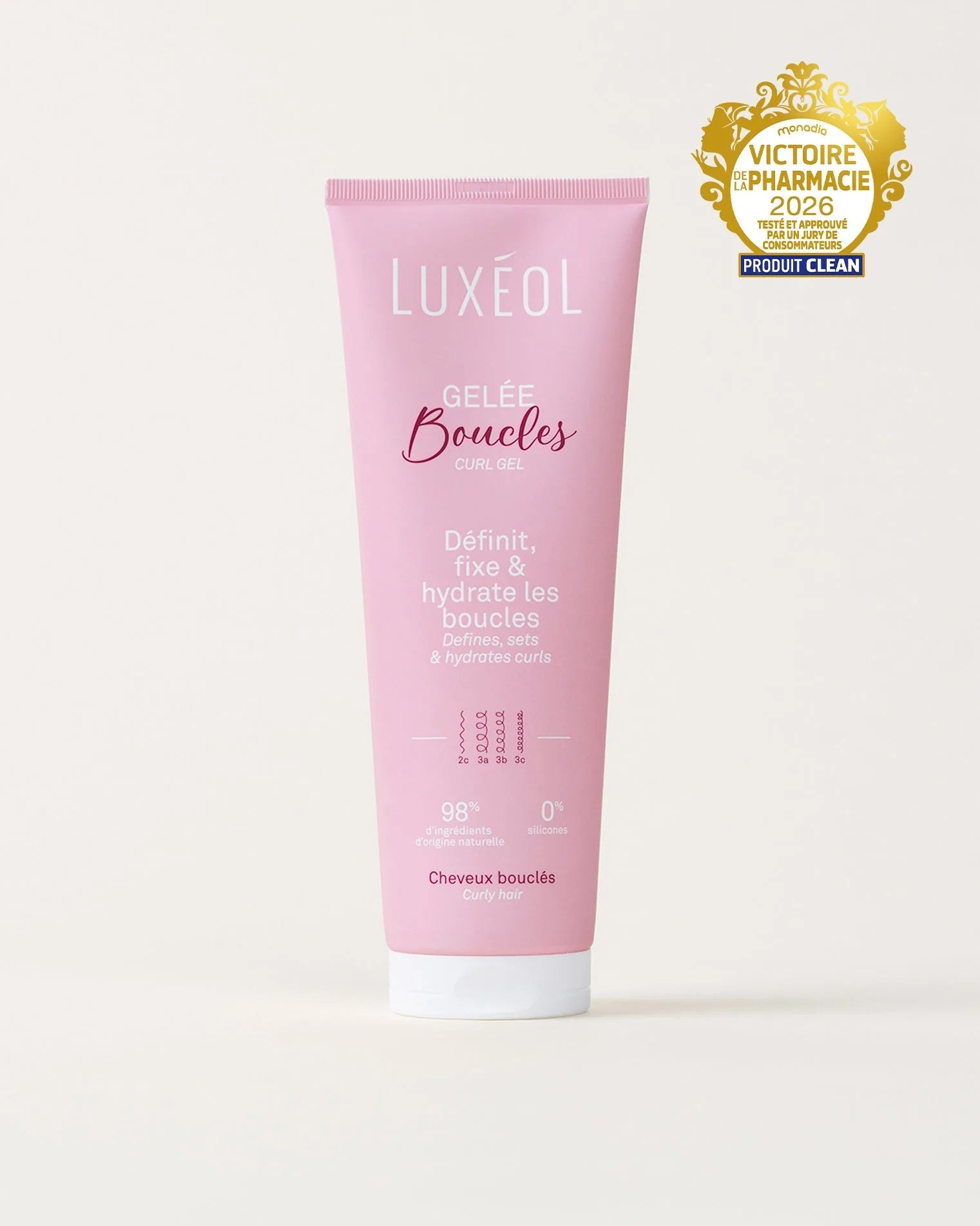 Luxeol Gelée cheveux bouclés 250ml