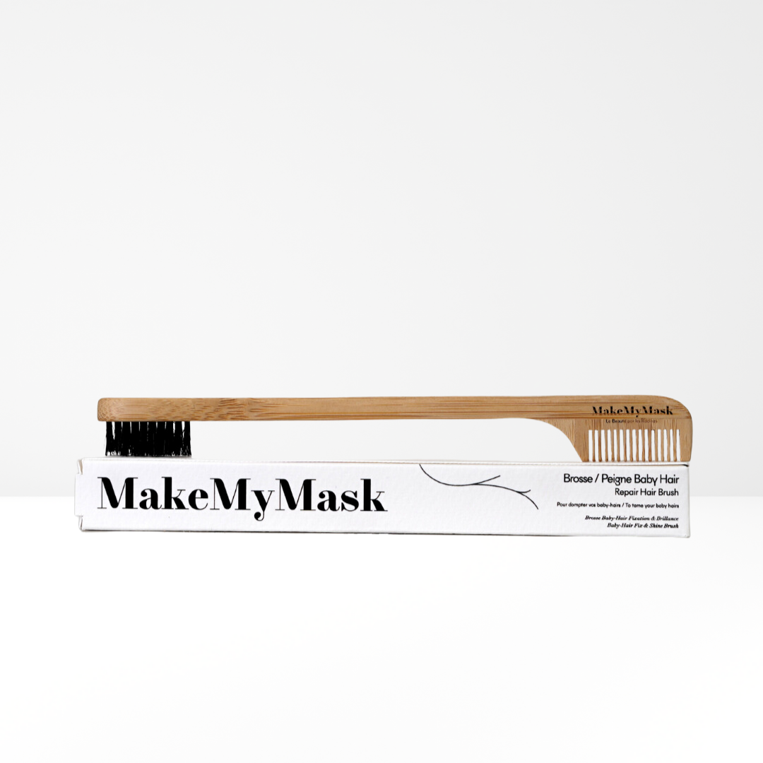 Make My Mask Double baby-hair comb