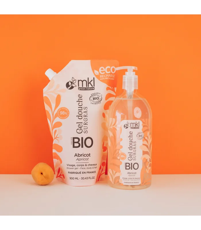 MKL Gel douche BIO Abricot  100ml