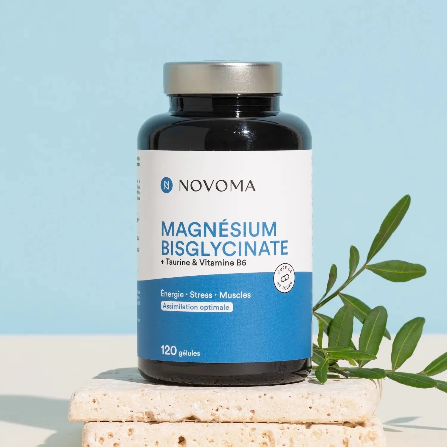 Novoma Bisglycinate de Magnésium 120 gélules