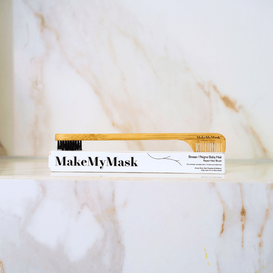 Make My Mask Double baby-hair comb